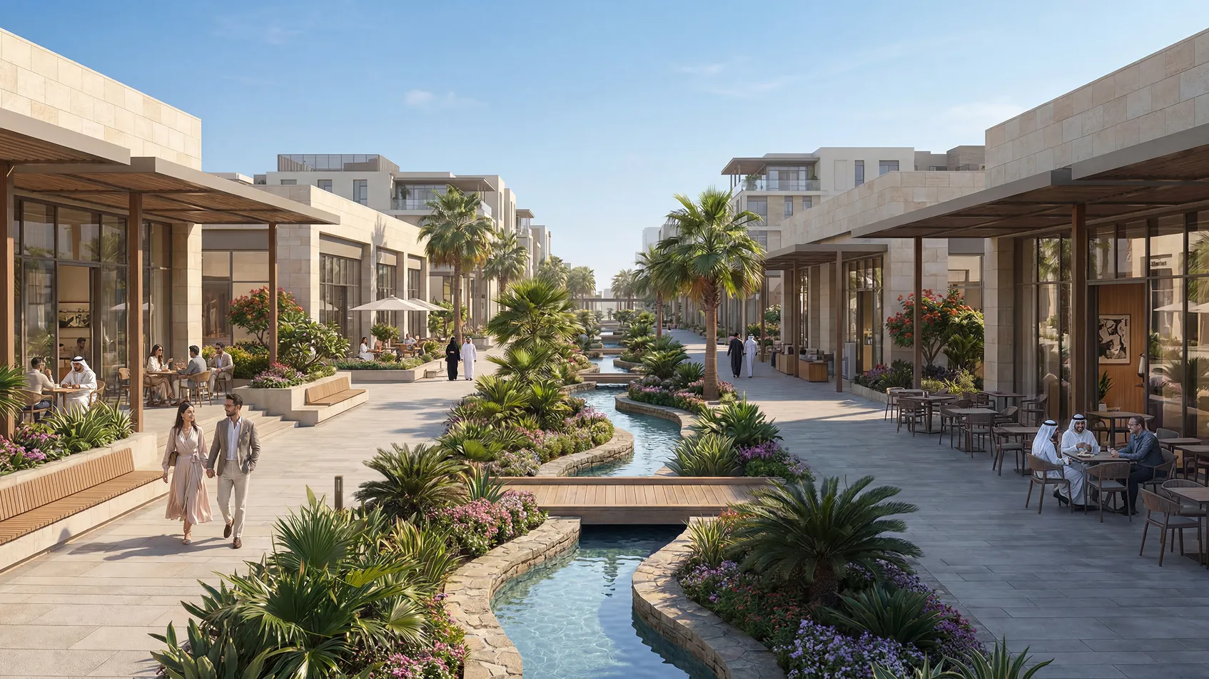 Planned around more than homes, with business, hospitality, education, healthcare, culture and leisure built into the wider vision.