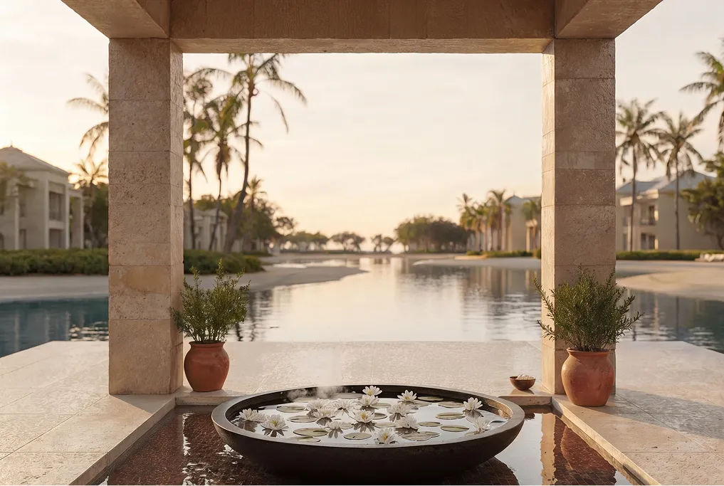 Relaxation framed by nature