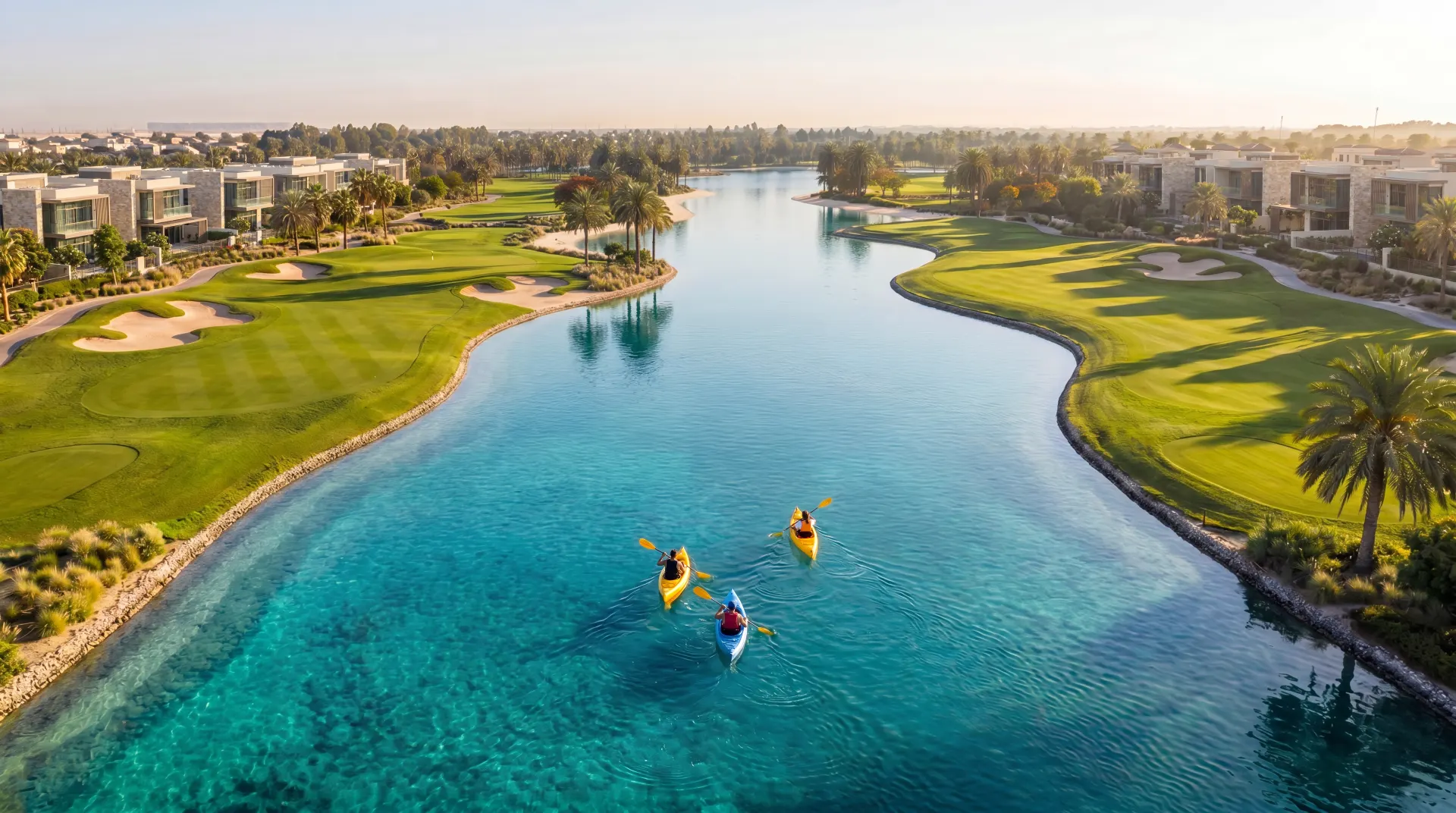 Abu Dhabi Mira Hills aerial view